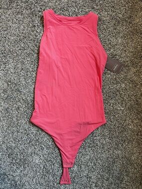 Auden NWT Sleeveless Pink One-Piece Bodysuit